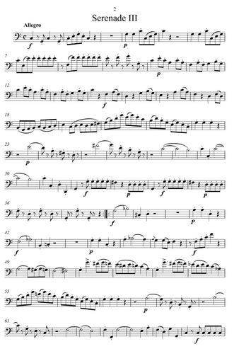 Mozart/ Serenade/ Bearbeitung( Noten/ download pdf
