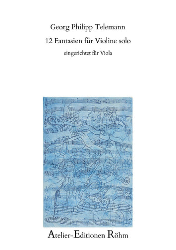 Georg Philipp Telemann/ Fantasien/sheet music download