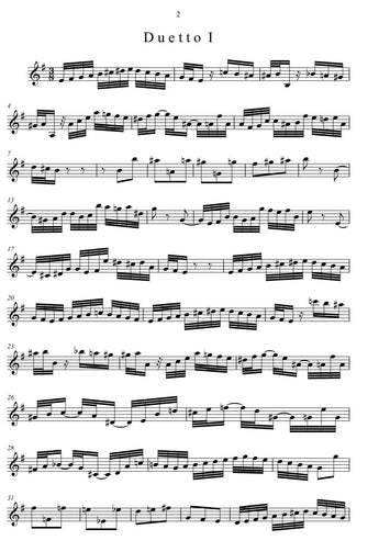 duo violin cello/ musicsheets, bach johann sebastian