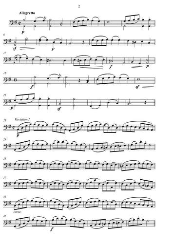 Friedrich August Kummer/ musicsheets/duo