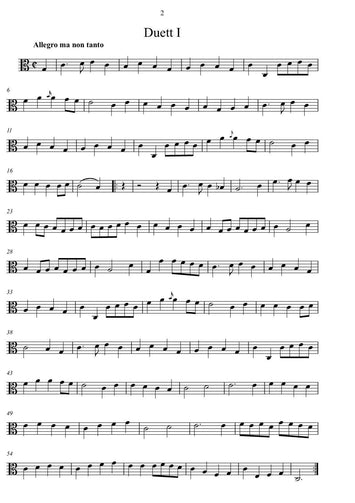 James Hook/ musicsheets/duos