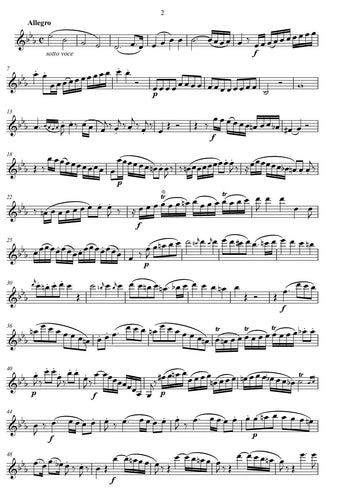 Wolfgang Amadeus Mozart/download sheet music/divertimento