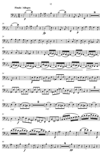 l van beethoven/ music sheet