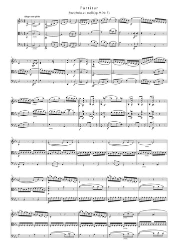 Beethoven/ partitur/ trio