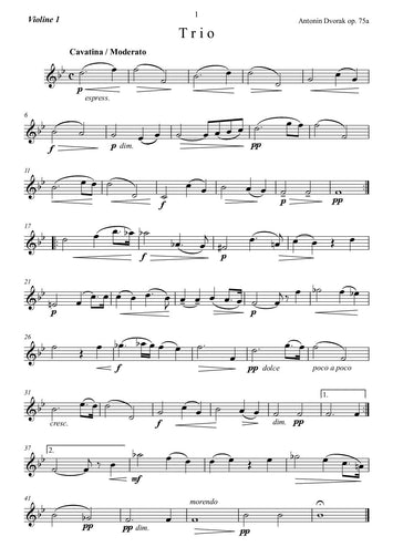 Antonín Dvořák/Partitur/ Trio