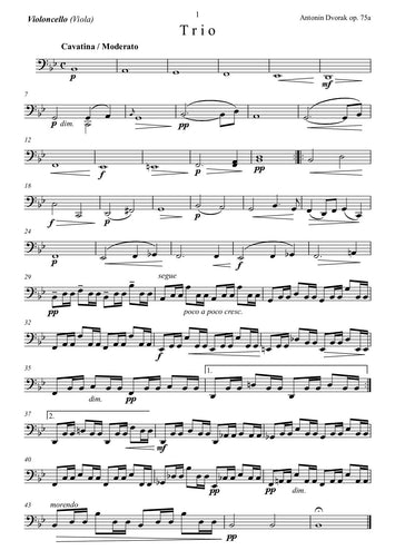 dvorak antonin/ dvorak op 75a/romantische Musik