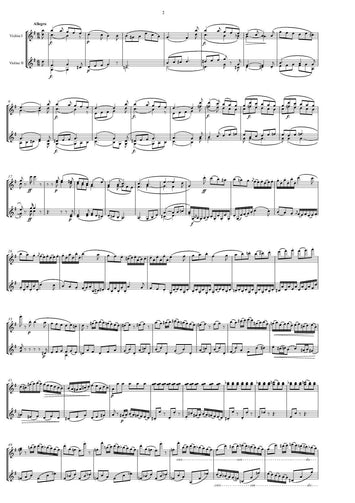 Wilhelm Bernhard Molique/partitur/duo