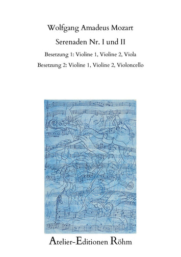 Wolfgang Amadeus Mozart/serenade/sheet music