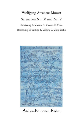 Wolfgang Amadeus Mozart/ Amadeus Mozart/ Serenade/ Noten
