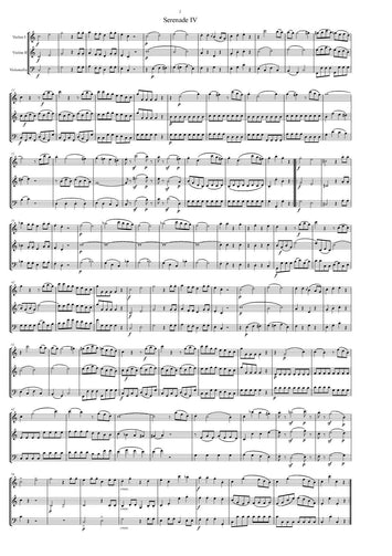 Mozart/ Serenade/Partitur/musicsheets