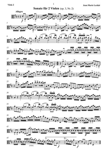 Jean-Marie Leclair/barock musik