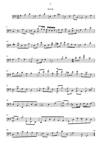 BWV 988/ Variationen/ Musik Noten/bratsche oder Geige