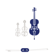 j s Bach / vereinfacht/ transponiert/