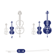 Jaques Aubert, Duo Violine und Brasche